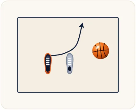 La technique du dribble – illustration 1