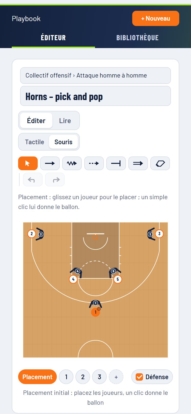 Playbook sur téléphone